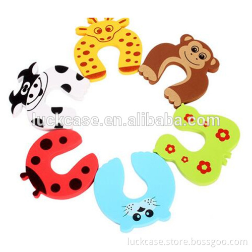 2016 Hot Selling Wholesale Practical Baby safety protection Cartoon Design Home Door Stops Stopper
